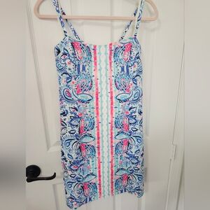 Lilly Pulitzer Shelli Stretch Dress Sz 10